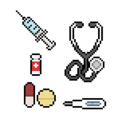 doctor medic item pixel art