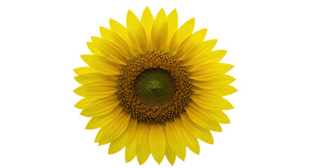 Isolated Sunflower