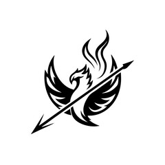 Obraz premium wings tattoo design