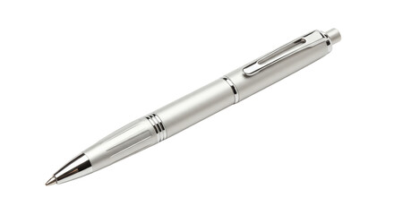 Isolated Silver Pen
