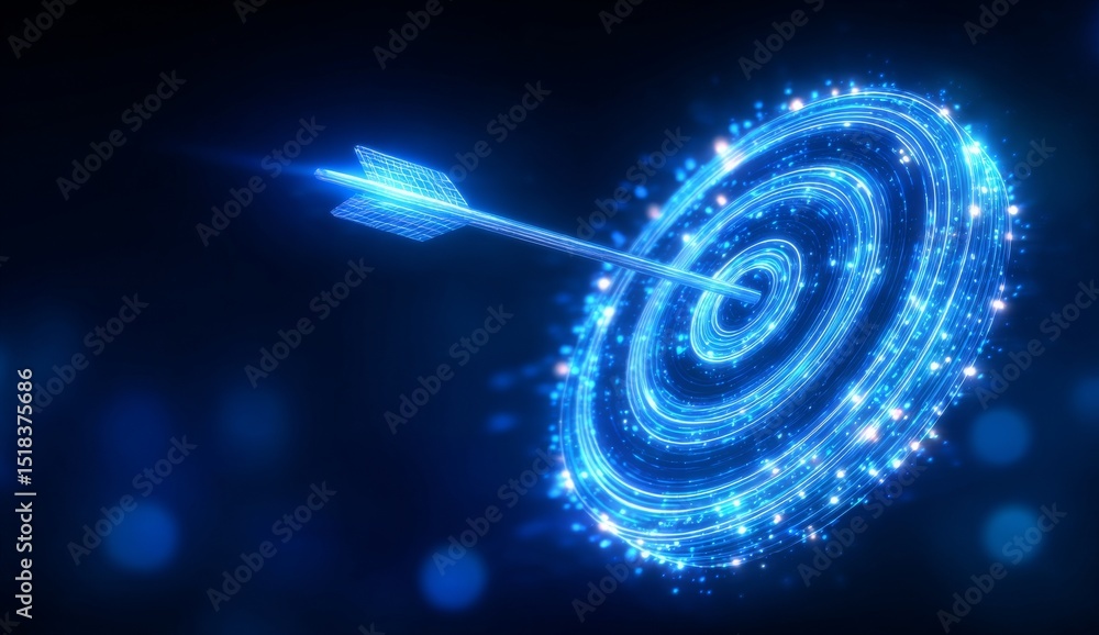 Poster the concept of business success is centered around a strategic marketing approach with a global focu