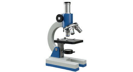 Isolated Laboratory Microscope