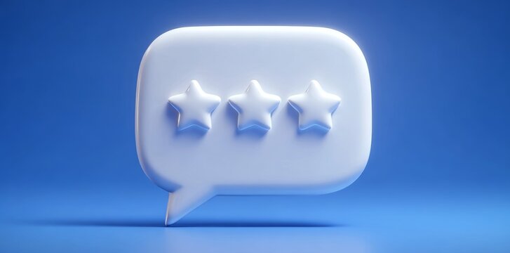 The shop's 3D background features a five-star customer review rating, accompanied by outstanding feedback that highlights the online business's exceptional service quality, success rate, and customer