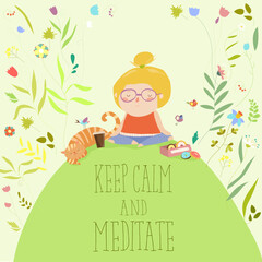 Hand-drawn cute cartoon animal poster templates, interesting children's flat vector illustrations, and cheerful festival backgrounds