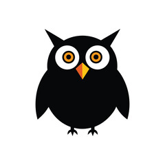 Halloween owl vector