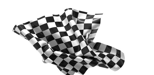 Naklejka na ściany i meble Checkered flag, race flag background