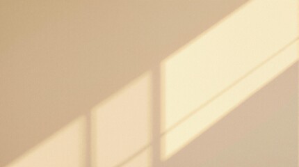 Fototapeta premium Subtle beige wall with faint pastel reflections, mellow sun-washed tone captured in crisp composition. 32k, full ultra hd, high resolution --ar 5:2 --no noise --upbeta