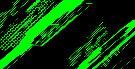 Grunge neon green dotted background - excellent for creative presentations