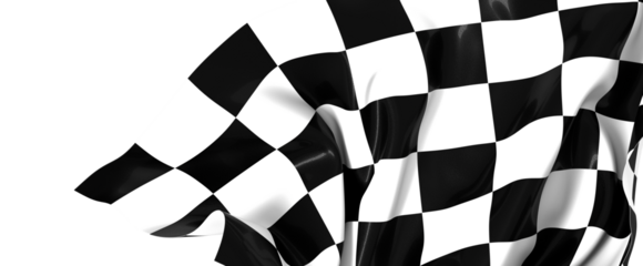 Black and white checkered abstract background. Race background with space for text. Racing flag