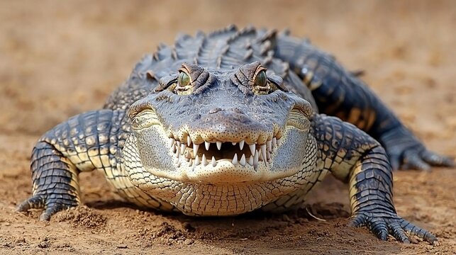 Close-up of an alligator