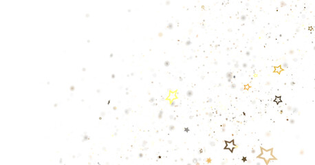 Abstract Gold Confetti Pattern