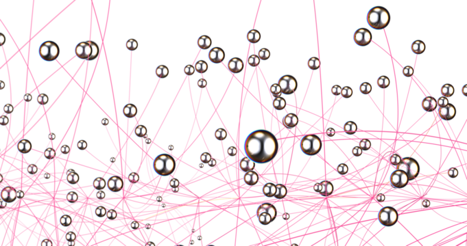 Abstract network of physical devices on the Internet using a network connection