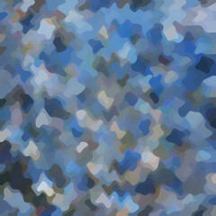 Colorful patched abstract background. Stain effect and camouflage. Spotted backdrop.