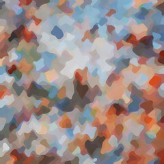 Colorful patched abstract background. Stain effect and camouflage. Spotted backdrop.
