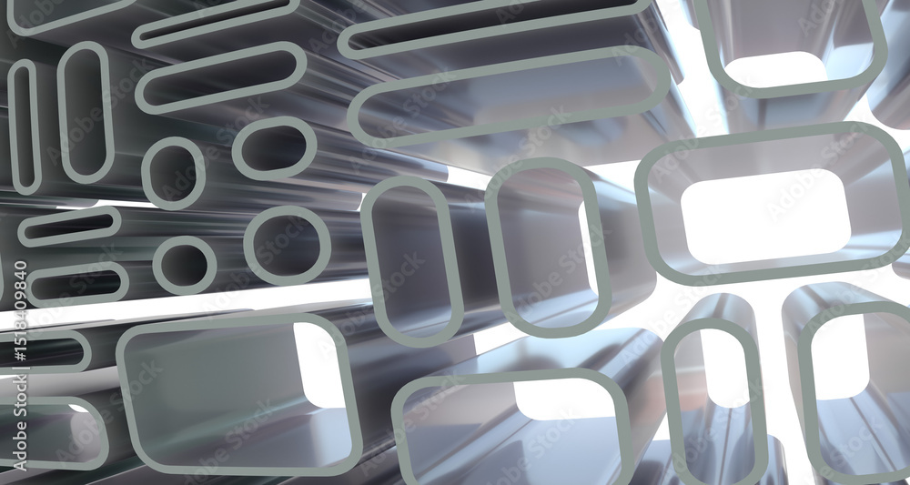 Aufkleber Abstract Low-Poly background. triangulated texture. Design 3d. Polygonal geometrical pattern. Triangular modern style