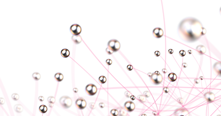 Abstract network of physical devices on the Internet using a network connection