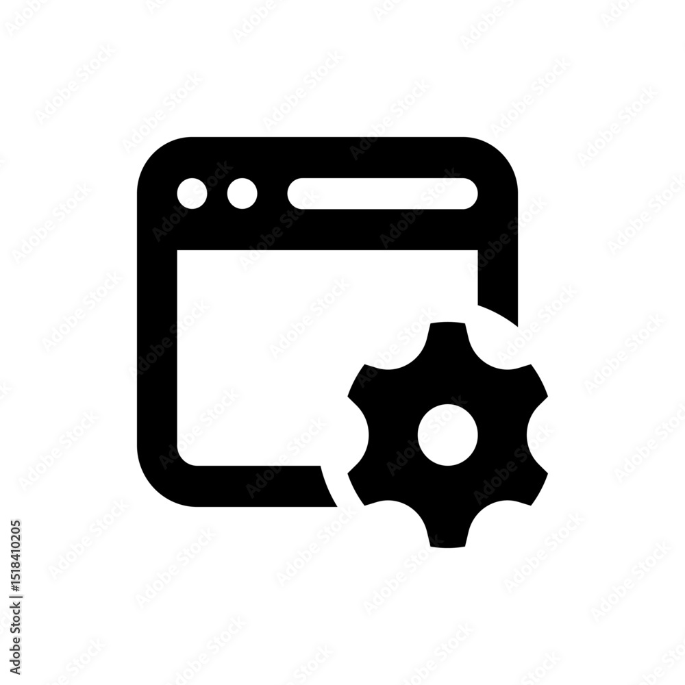 Aufkleber a simple graphic featuring a solid black circle centered on a white background with a clean and mini