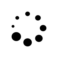 A bold black letter a with rounded edges stands prominently against a stark white background in simple design