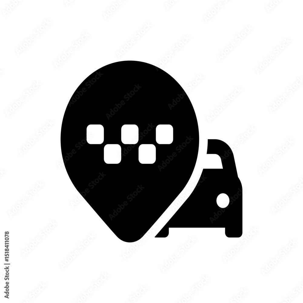 Poster black rounded rectangle with a plus sign inside a circle overlapping the rectangle on the bottom cen