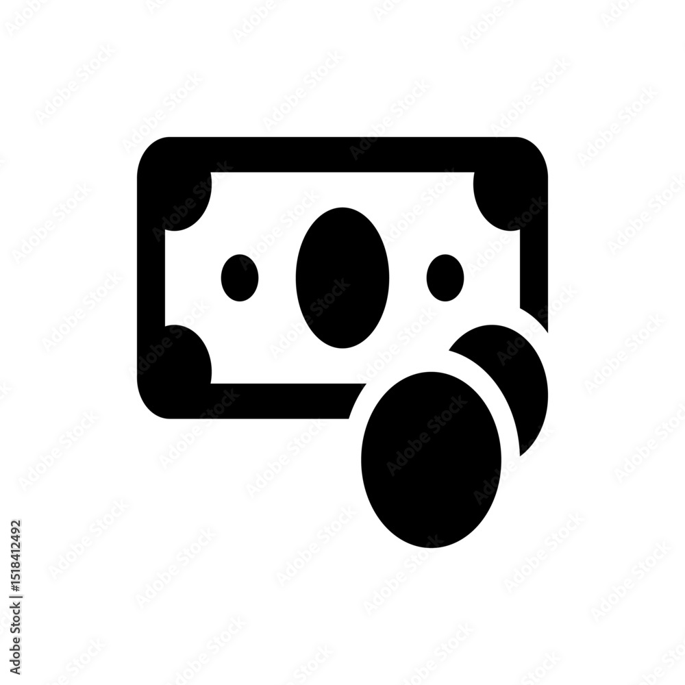 Poster three horizontal black lines with rounded ends stacked vertically on a white background in a simple 