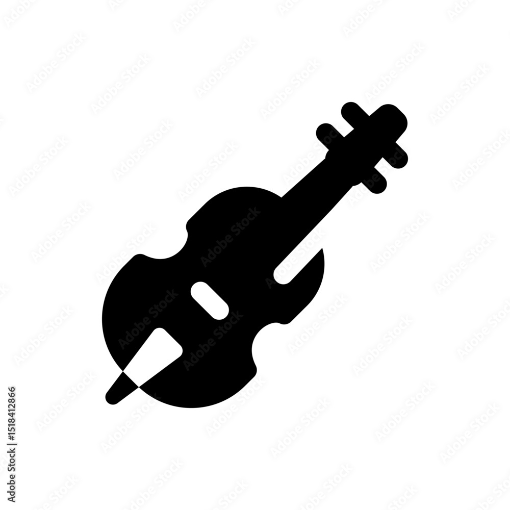 Poster black silhouette of a head with a white paper curl above it representing ideas and creativity concep