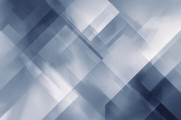 Obraz premium Abstract background of overlapping gray and white geometric shapes creating a modern, sleek design suitable for presentations or website banners