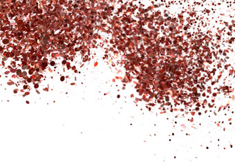 Copper Glitter Texture