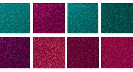Fototapeta premium Elegant Glittery Velvet Fabric Swatches for Interior Design Projects