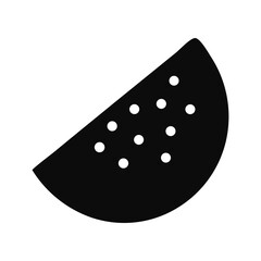 vector illustration of a black and white shark