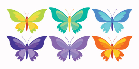 Calm Flitter Butterfly, Silent Pattern Butterfly, Sky Dancer Butterfly, Glow Glide Butterfly, Soft Pulse Butterfly, Joyful Loop Butterfly,