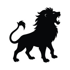 vector illustration of a lion
