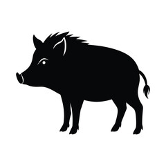 wild boar vector illustration