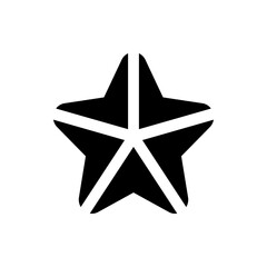 Black silhouette of a person icon with a paperclip attached to their shoulder on a white background