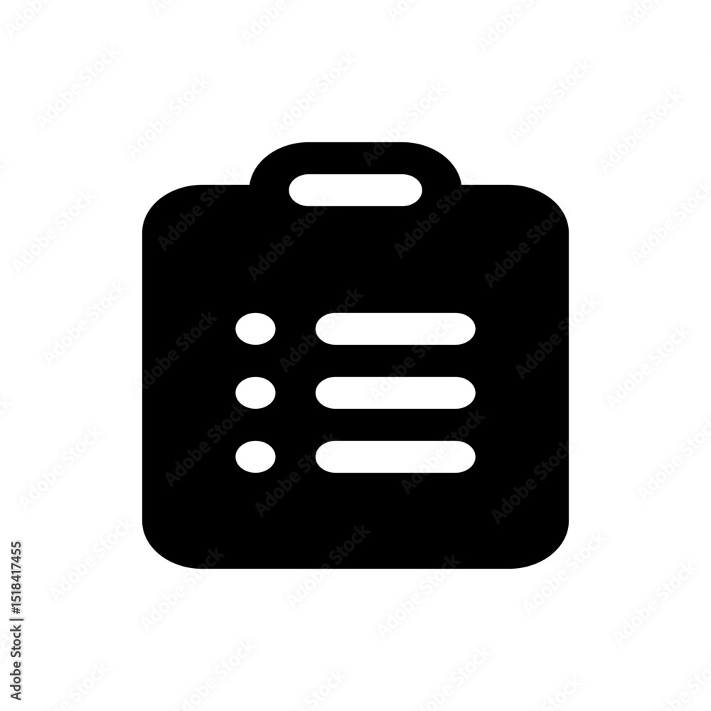 Poster person icon with a cross mark indicating removal or deletion with a simple and clean design style ic