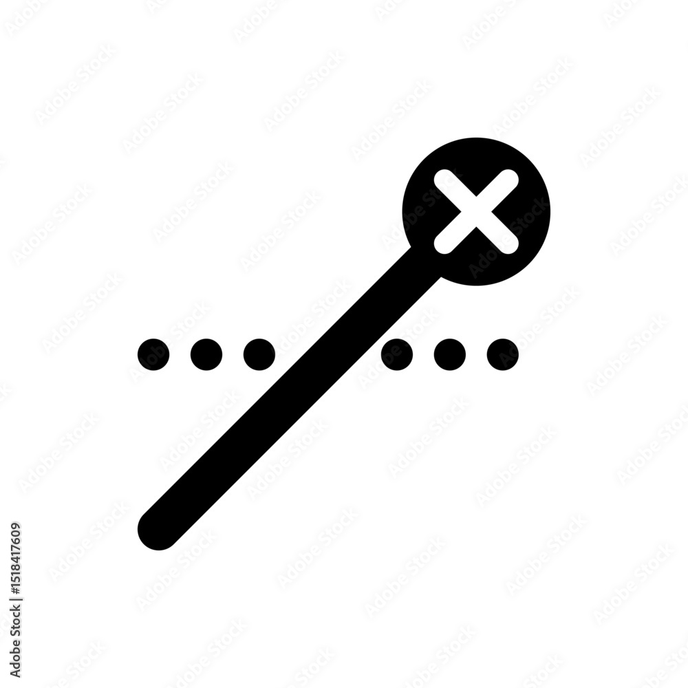 Poster illustration of test tubes in a rack with a check mark circle indicating validation and approval sta
