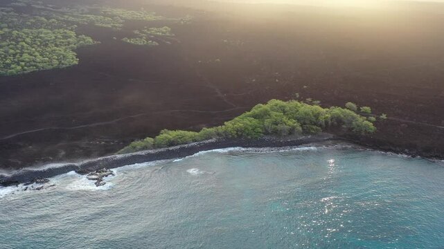 Scenic Drone video of Maui hawaii