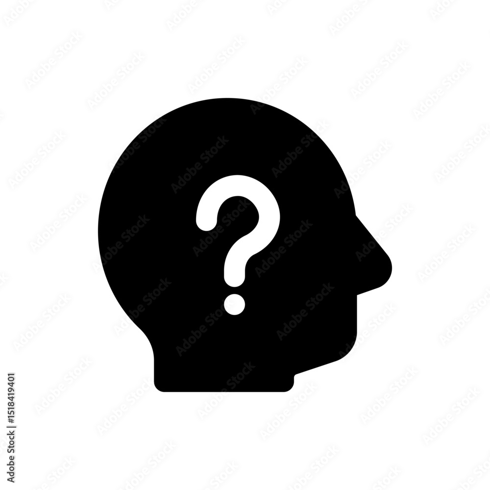 Poster a black bookmark with rounded corners and a triangular cut at the bottom against a white background 