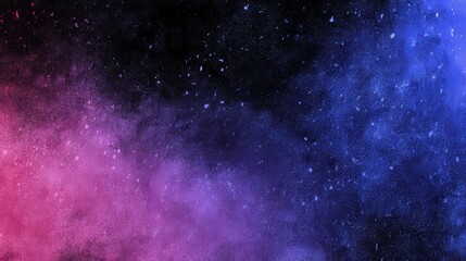 Naklejka premium Black dark deep blue violet purple fuchsia pink abstract background. Color gradient. Noise grain mesh. Night sky.