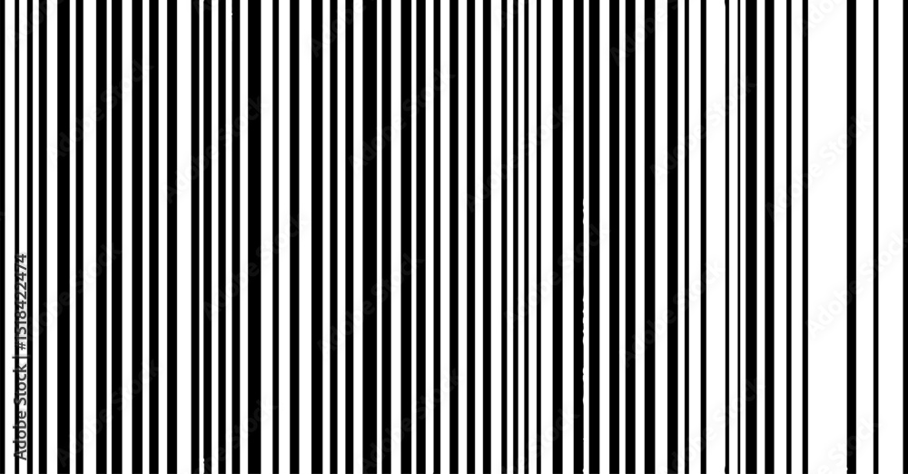 Poster engraved barcode stripe pattern for graphic design and technology concepts