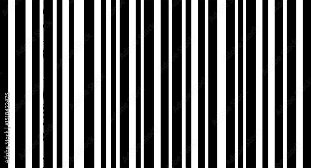 Poster abstract barcode stripe pattern engraving for modern design concepts