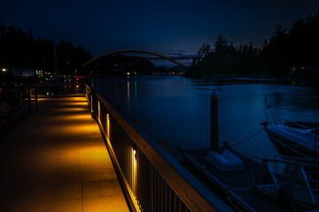 La Conner in the Evening, Washington State
