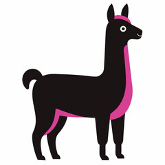 Fototapeta premium vector illustration of a cartoon deer