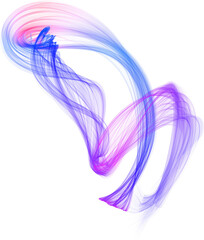 Holographic Blue Grid Overlay (Transparent PNG)