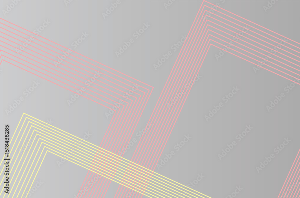 Fototapete abstract gradient background with dynamic smooth color lines shapes on it