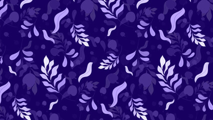 seamless floral pattern with flowers