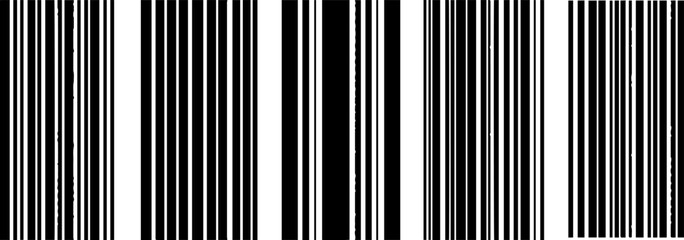 Engraved barcode pattern design set for creative projects