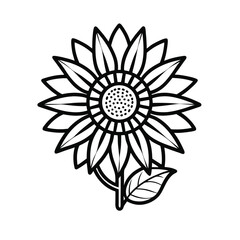 abstract flower vector illustration