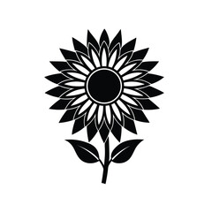 Fototapeta premium sunflower vector illustration