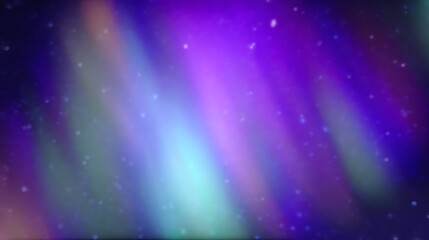 Aurora borealis inspired colors and lights