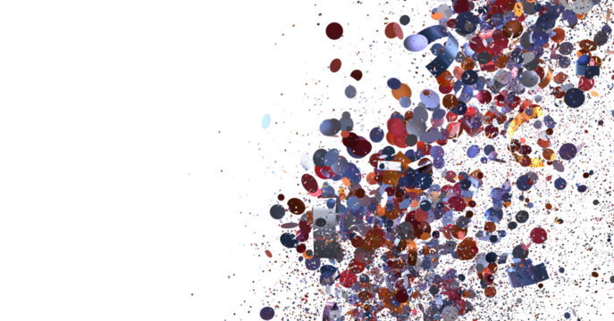 Vibrant confetti explosion background. Perfect for celebration, party, or festive designs. Download now!